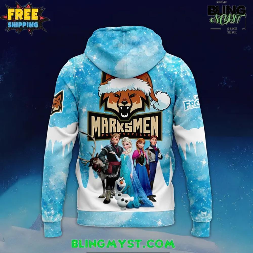 Fayetteville Marksmen Disney Frozen Night Edition Hoodie Fayetteville Marksmen Disney Frozen Night Edition Hoodie