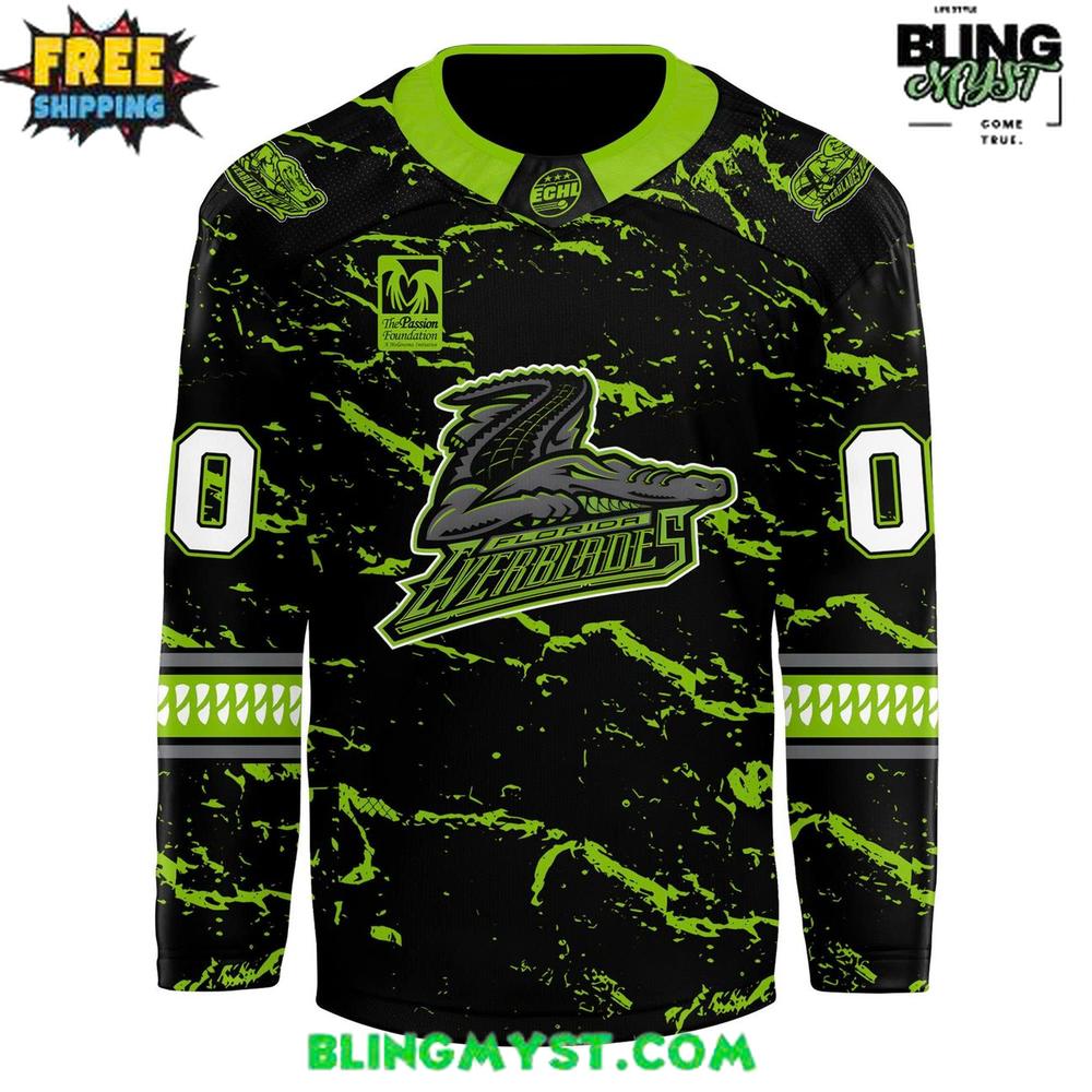 Florida Everblades Blackout Night 2025–26 Hockey Jersey Florida Everblades Blackout Night 2025–26 Hockey Jersey