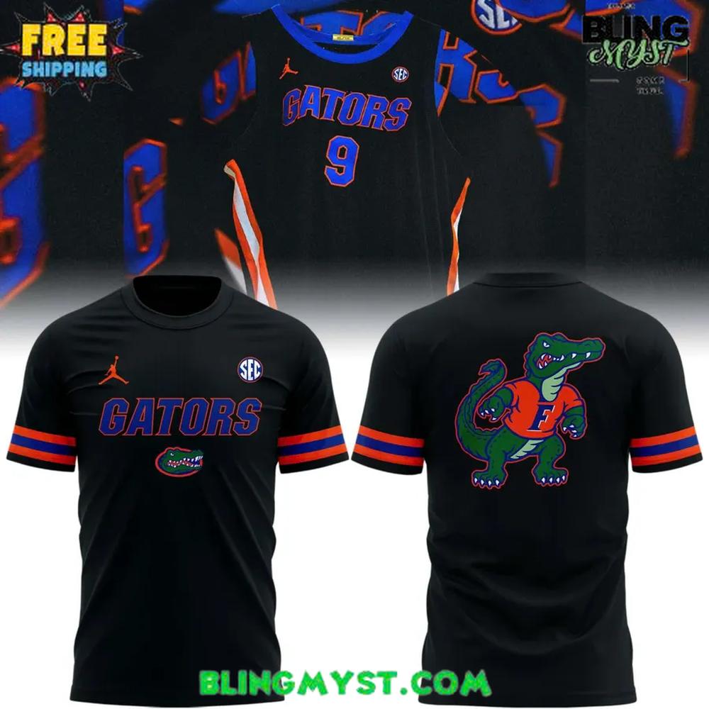 Florida Gators Basketball Dark Mode Uniform 2025 Special T-Shirt Florida Gators Basketball Dark Mode Uniform 2025 Special T-Shirt