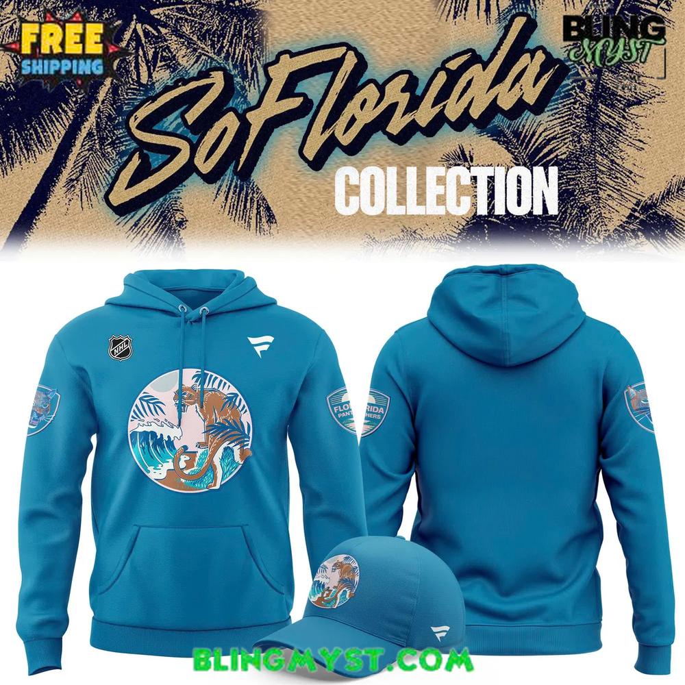 Florida Panthers SoFloria Limited Edition Hoodie Florida Panthers SoFloria Limited Edition Hoodie