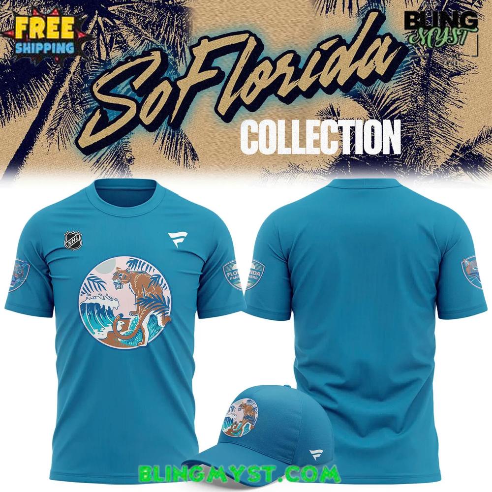 Florida Panthers SoFloria Limited Edition T-Shirt Florida Panthers SoFloria Limited Edition T-Shirt