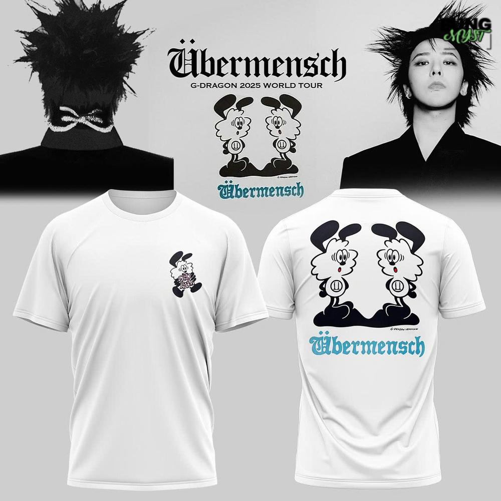 G-DRAGON Ubermensch World Tour Collection T-Shirt G-DRAGON Ubermensch World Tour Collection T-Shirt