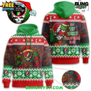 Grateful Dead x The Grinch Christmas Special Edition Hoodie