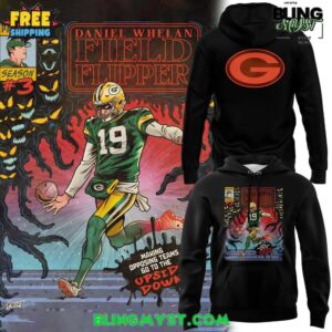 Green Bay Packers Daniel Whelan x Stranger Things Hoodie