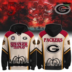 Green Bay Packers x Stranger Things Special Edition Hoodie