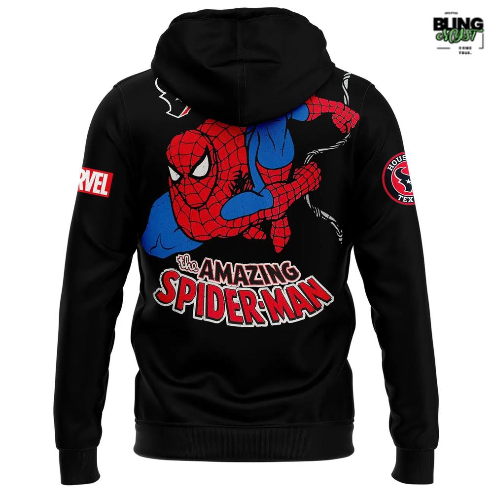 Houston Texans x Marvel’s Spider-Man Hoodie Houston Texans x Marvel’s Spider-Man Hoodie