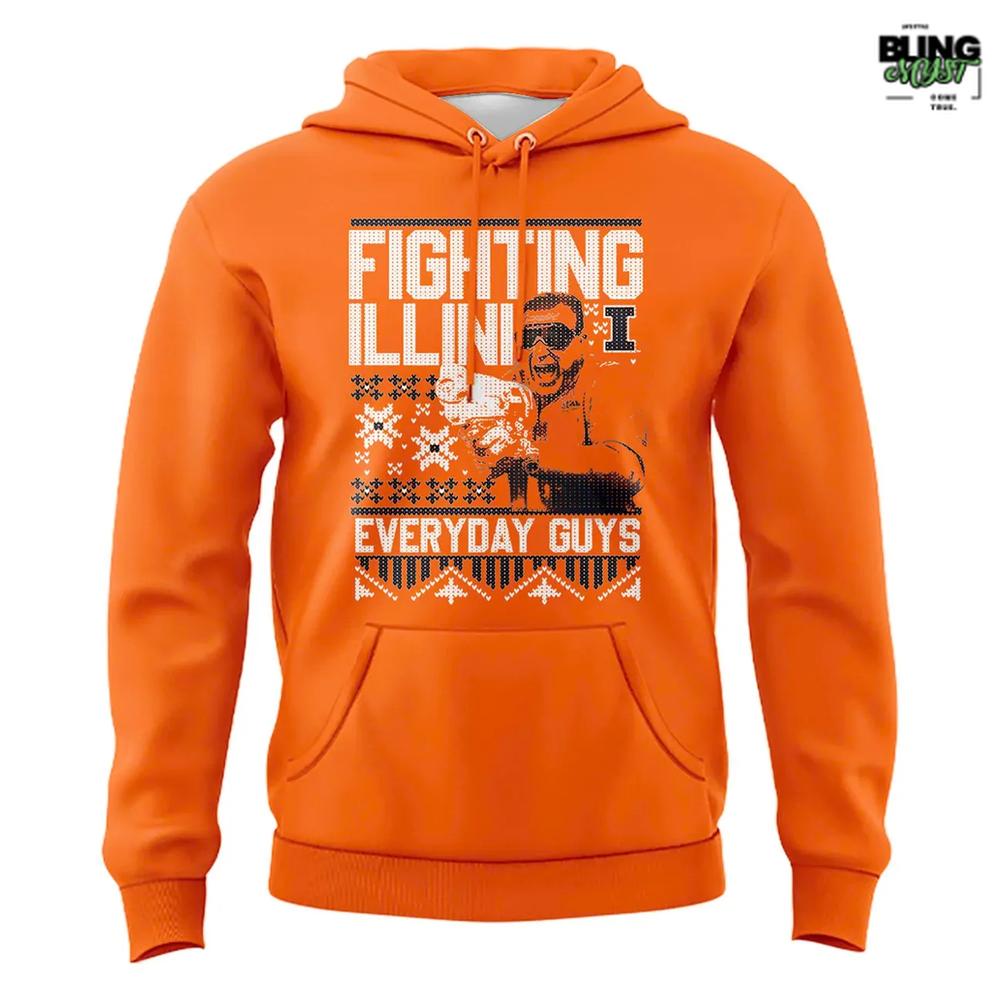 Illinois Fighting Illini Fighting Illini Everyday Guys Special Edition Hoodie Illinois Fighting Illini Fighting Illini Everyday Guys Special Edition Hoodie