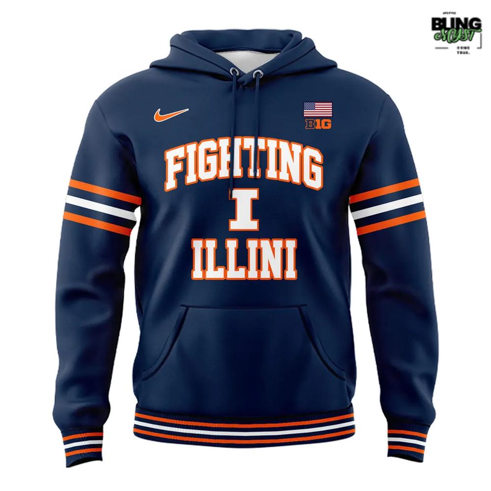 Illinois Fighting Illini Flying Illini Special Edition Hoodie Illinois Fighting Illini Flying Illini Special Edition Hoodie
