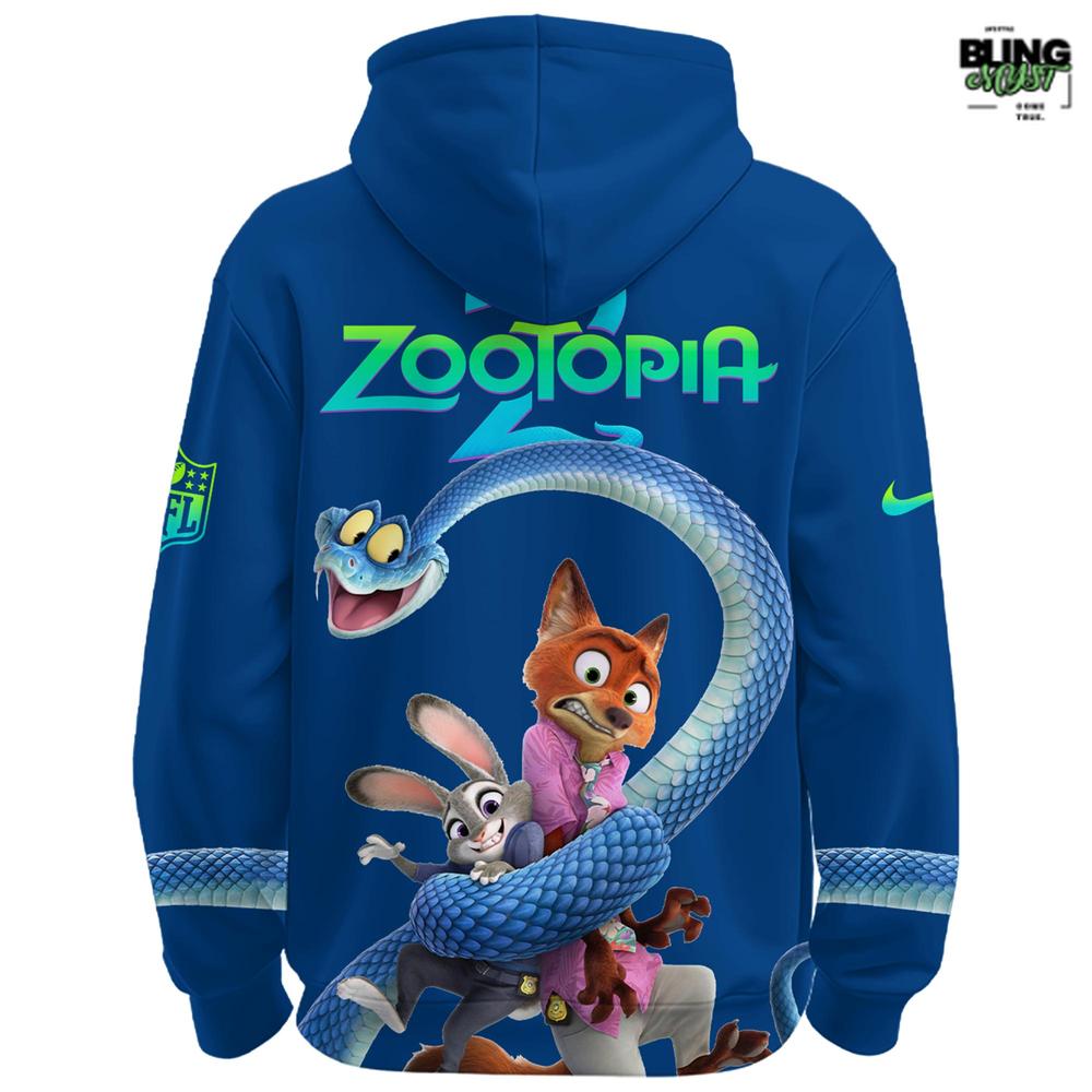 Indianapolis Colts x Zootopia 2 Limited Edition Hoodie Indianapolis Colts x Zootopia 2 Limited Edition Hoodie