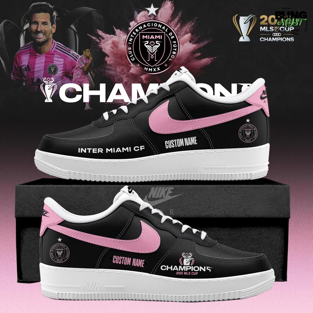 Inter Miami CF 2025 MLS Cup Champions Limited Edition Air Force 1 Inter Miami CF 2025 MLS Cup Champions Limited Edition Air Force 1