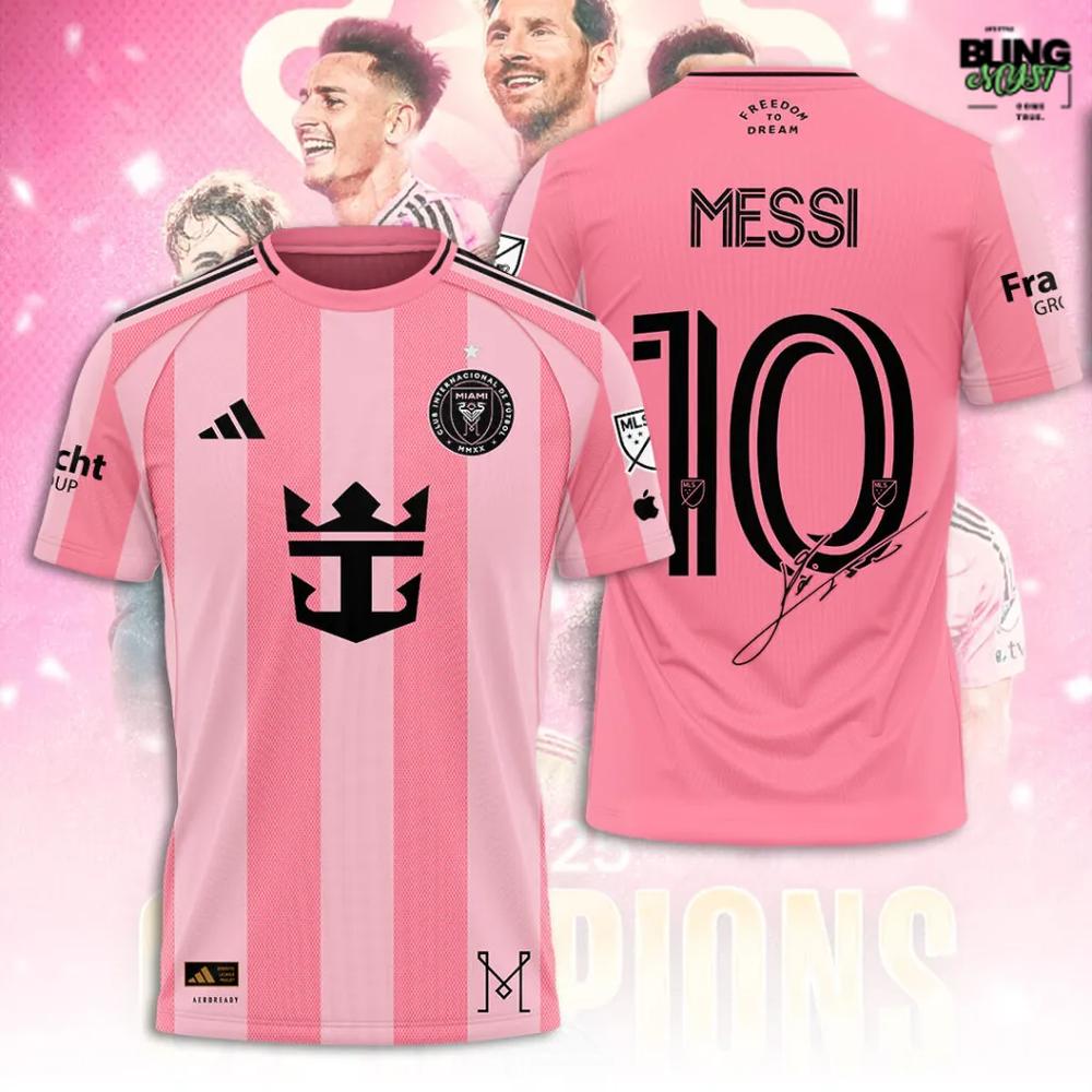 Inter Miami CF x Lionel Messi Champions MLS 2025 T-Shirt Inter Miami CF x Lionel Messi Champions MLS 2025 T-Shirt