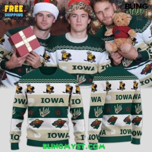 Iowa Wild Tastefully Tacky Holiday 2025 Sweater