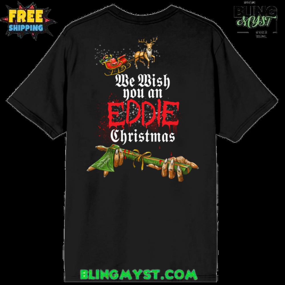 Iron Maiden Eddie Christmas Special Edition T-Shirt Iron Maiden Eddie Christmas Special Edition T-Shirt