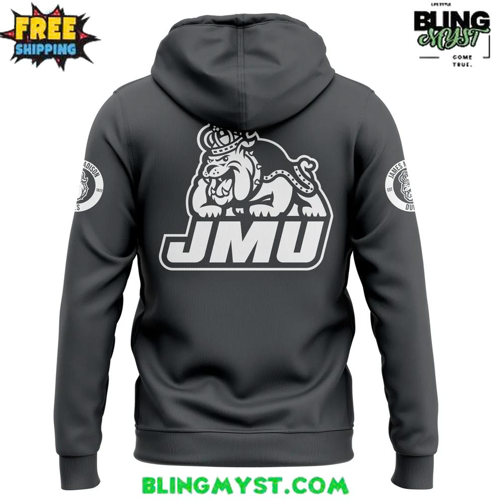 James Madison Dukes New Season 2025–26 Gray Hoodie James Madison Dukes New Season 2025–26 Gray Hoodie
