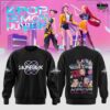 K-Pop Demon Hunters HUNTRIX Black Crewneck Sweatshirt 1 K Pop Demon Hunters HUNTRIX Black Crewneck Sweatshirt 2