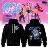 K-Pop Demon Hunters HUNTRIX Black Hoodie 3 K Pop Demon Hunters HUNTRIX Black Hoodie 4
