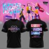 K-Pop Demon Hunters HUNTRIX Tie-Dye T-Shirt K-Pop Demon Hunters HUNTRIX Tie-Dye T-Shirt