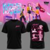 K-Pop Demon Hunters HUNTRIX Black T-Shirt 2 K Pop Demon Hunters HUNTRIX Black T Shirt 3