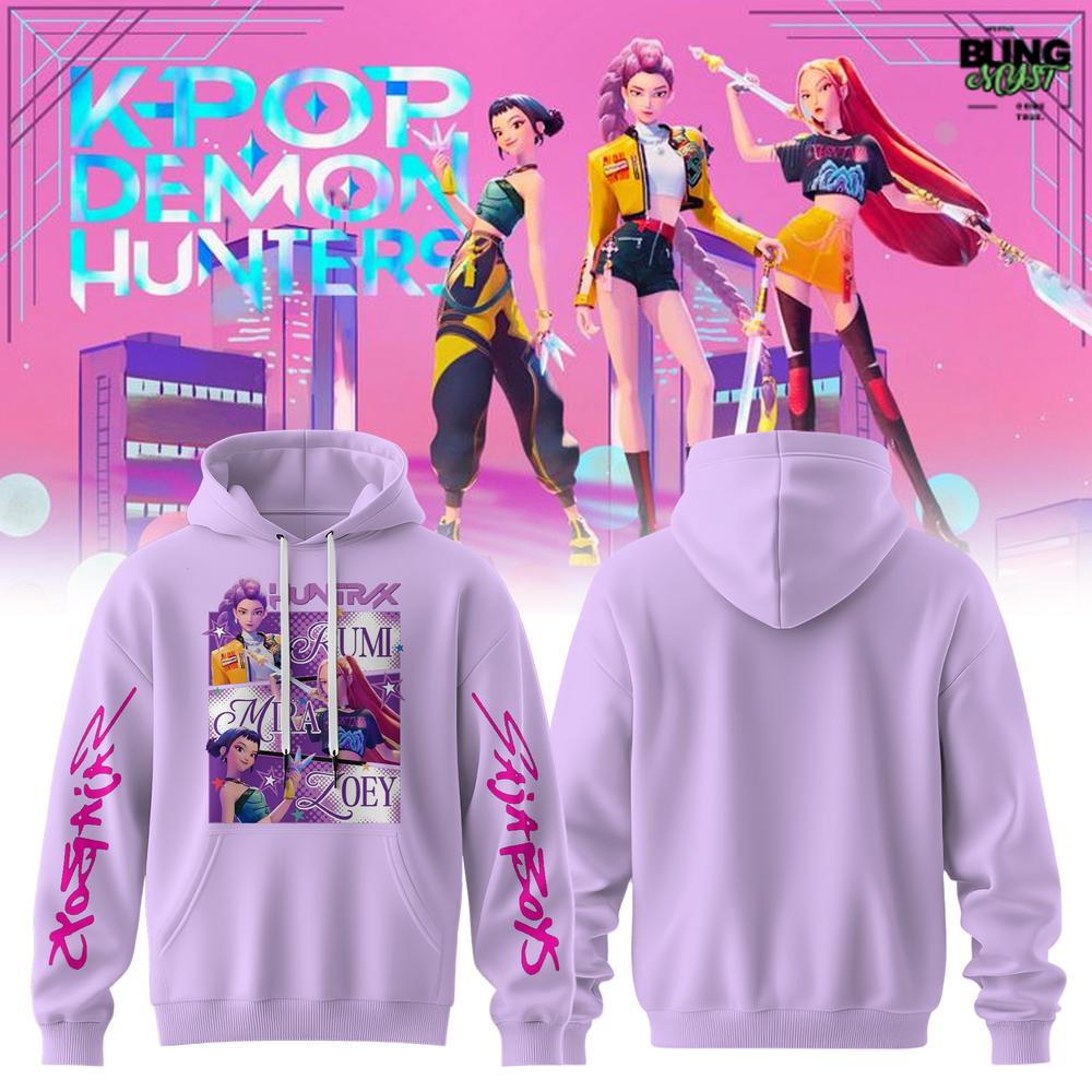 K-Pop Demon Hunters HUNTRIX Special Edition Hoodie K-Pop Demon Hunters HUNTRIX Special Edition Hoodie