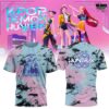 K-Pop Demon Hunters HUNTRIX Black T-Shirt K-Pop Demon Hunters HUNTRIX Black T-Shirt