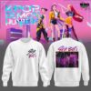 K-Pop Demon Hunters HUNTRIX White Crewneck Sweatshirt 2 K Pop Demon Hunters HUNTRIX White Crewneck Sweatshirt 3