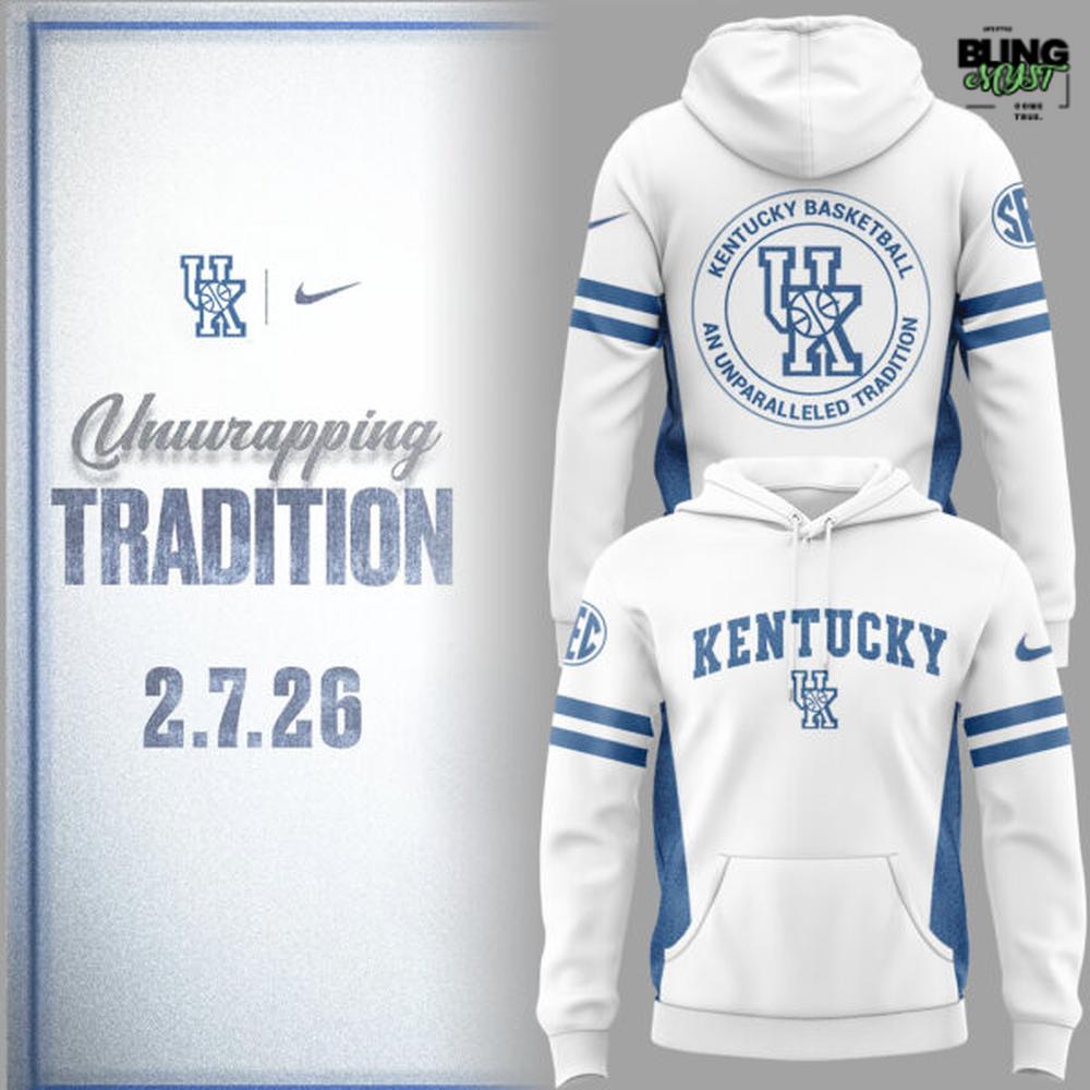 Kentucky Wildcats Unwrapping Tradition 2026 Hoodie Kentucky Wildcats Unwrapping Tradition 2026 Hoodie