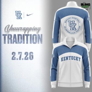 Kentucky Wildcats Unwrapping Tradition 2026 Jacket
