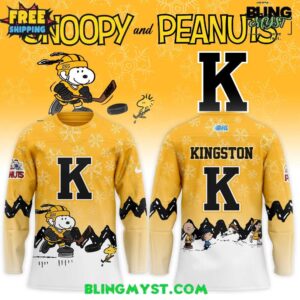 Kingston Frontenacs x Snoopy and Peanuts Special Hockey Jersey