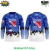 Kitchener Rangers x Snoopy and Peanuts Special Hockey Jersey 2