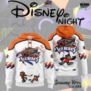 Knoxville Ice Bears Disney Night 2026 Special Edition Hoodie