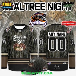 Knoxville Ice Bears x Sugarlands Shine Realtree Night Hockey Jersey