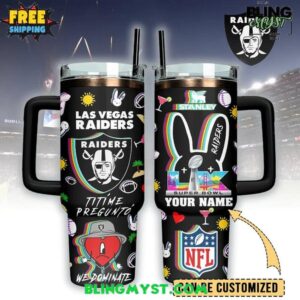 Las Vegas Raiders x Bad Bunny Super Bowl LX Stanley Tumbler Cup