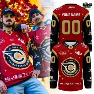 Les Corsaires de Nantes 2025 Christmas Game Hockey Jersey