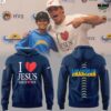 Los Angeles Chargers I Love Jesus Jesus Love You Hoodie 3