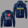 Los Angeles Chargers I Love Jesus Jesus Love You Hoodie 4