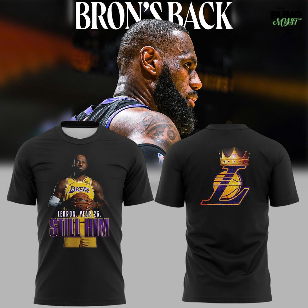 Los Angeles Lakers Year 23. Still Him T-Shirt Los Angeles Lakers Year 23. Still Him T-Shirt