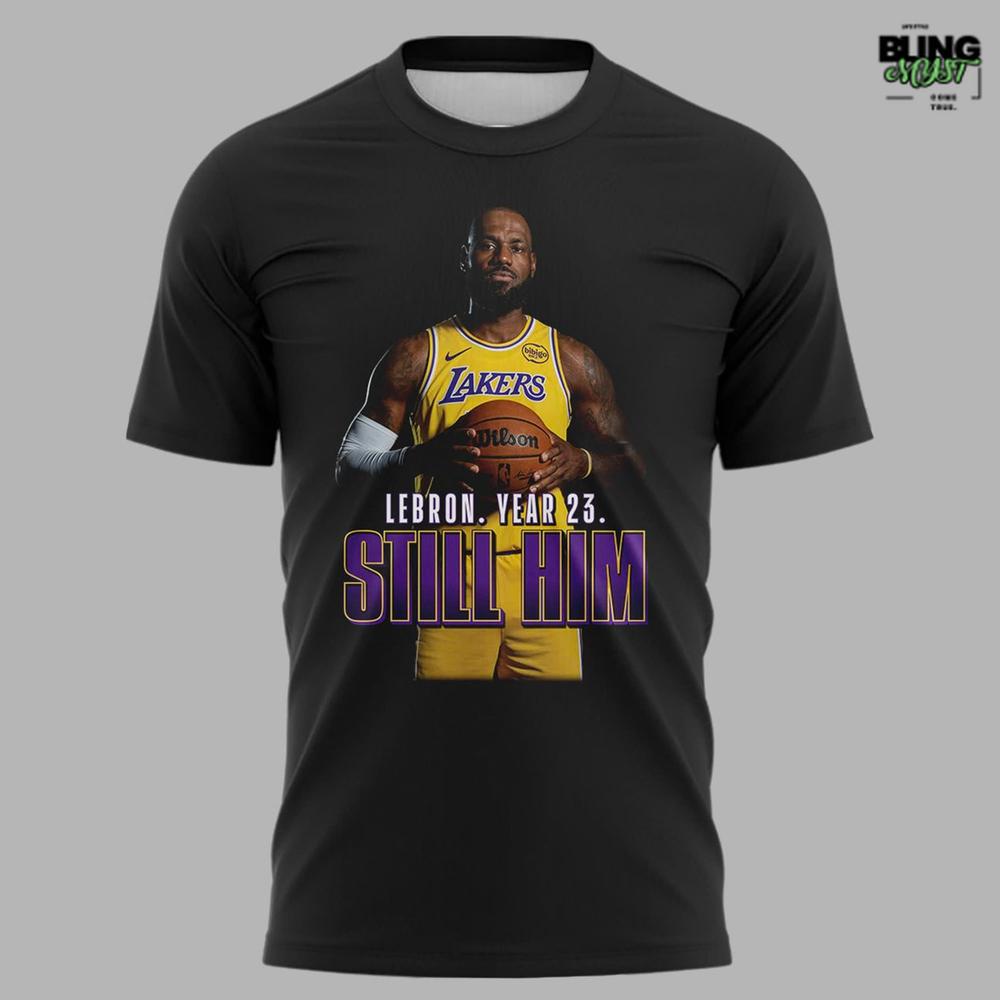 Los Angeles Lakers Year 23. Still Him T-Shirt Los Angeles Lakers Year 23. Still Him T-Shirt