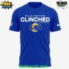 Los Angeles Rams Clinched Playoffs 2025 Special T-Shirt 1 Los Angeles Rams Clinched Playoffs 2025 Special T Shirt 2