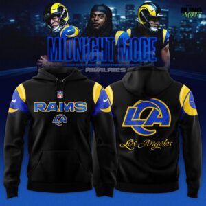 Los Angeles Rams Midnight Mode 2025-26 Hoodie