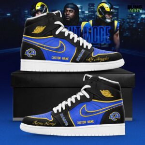 Los Angeles Rams Midnight Mode 2025-26 Nike Air Jordan 1