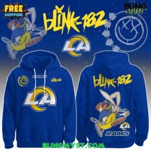 Los Angeles Rams x Blink-182 Pop-Punk Hoodie