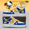 Los Angeles Rams x Hello Kitty Limited Air Force 1 Collection 1 Los Angeles Rams x Hello Kitty Limited Air Force 1 Collection 2