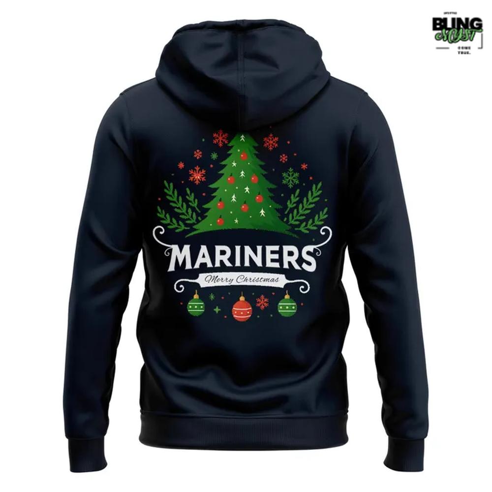 Maine Mariners 2025 Merry Christmas Holiday Special Edition Hoodie Maine Mariners 2025 Merry Christmas Holiday Special Edition Hoodie