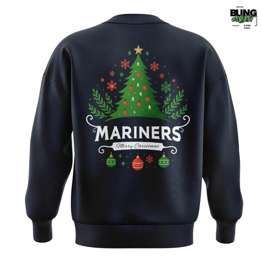 Maine Mariners 2025 Merry Christmas Holiday Special Edition Sweatshirt Maine Mariners 2025 Merry Christmas Holiday Special Edition Sweatshirt