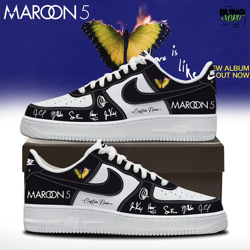 Maroon 5 Love Is Like Tour 2025 Nike Air Force 1 Maroon 5 Love Is Like Tour 2025 Nike Air Force 1