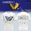 Maroon 5 Love Is Like Tour 2025 T-Shirt 2 Maroon 5 Love Is Like Tour 2025 T Shirt 3