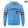 Milwaukee Brewers Powder Blue 2025 This is My Crew Hoodie 5