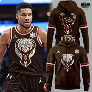 Milwaukee Bucks Christmas Night 2025 NBA Hoodie