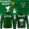 Milwaukee Bucks Peanuts Christmas Night 2025 Hoodie 1