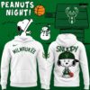Milwaukee Bucks Peanuts Christmas Night 2025 Hoodie 4
